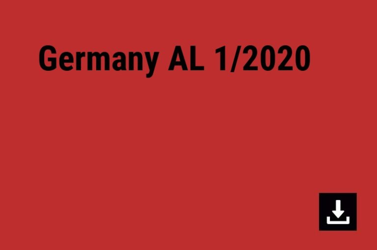 Germany AL 1/2020
