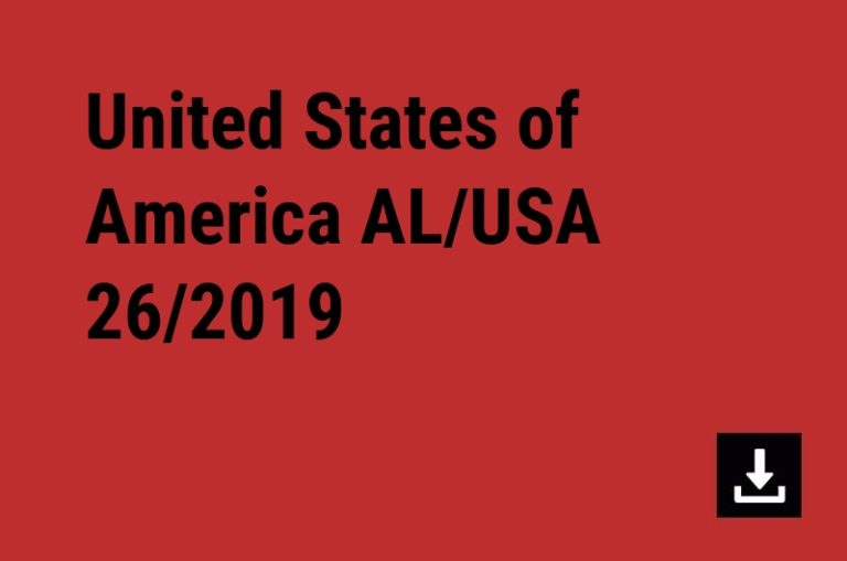 United States of America AL/USA 26/2019