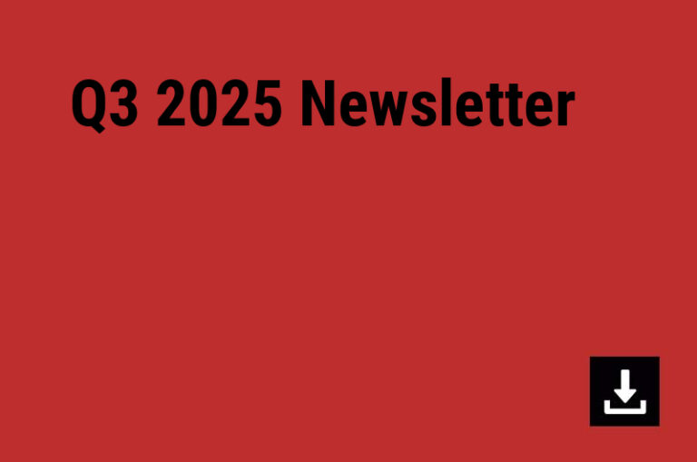 Q3 2025 Newsletter